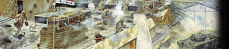 1st Battalion Princess of Wales's Royal Regiment (The Tigers) the defence of CIMIC House, Iraq