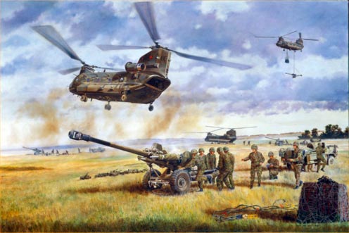On an Exercise with 24 Airmobile Brigade