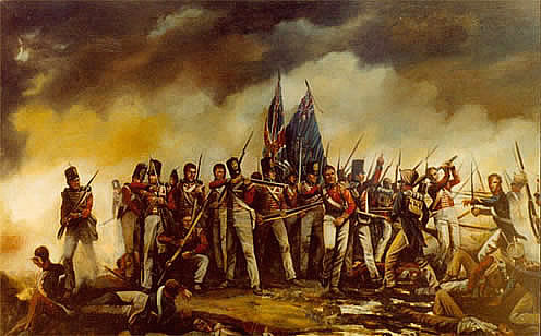 The Royal Fusiliers at the Battle of Albuera, 16 May 1811