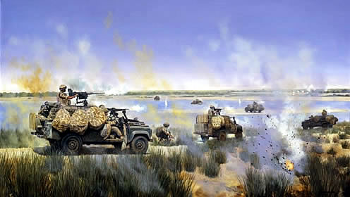 Patrols Platoon, 3 PARA in action