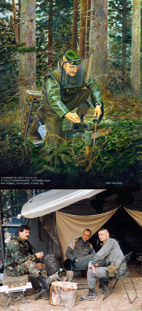 Legionnaire of a Recce Team