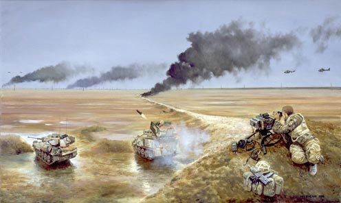 1st The Queen's Dragoon Guards: C Squadron, Al Faw