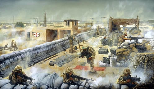 Fighting the Taleban in Musa Qal'eh