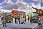 RV on Flax Street, Ardoyne, North Belfast