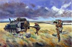 Javelin detachment coming into action