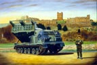One Man and his Colours. 5th Regiment Royal Artillery