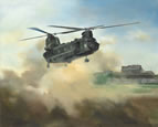 Chinook at Sangin