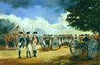 The Royal Irish Artillery drilling, c1794
