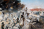 Lieutenant George Alexander Renny VC at the Delhi Magazine, 16th September 1857